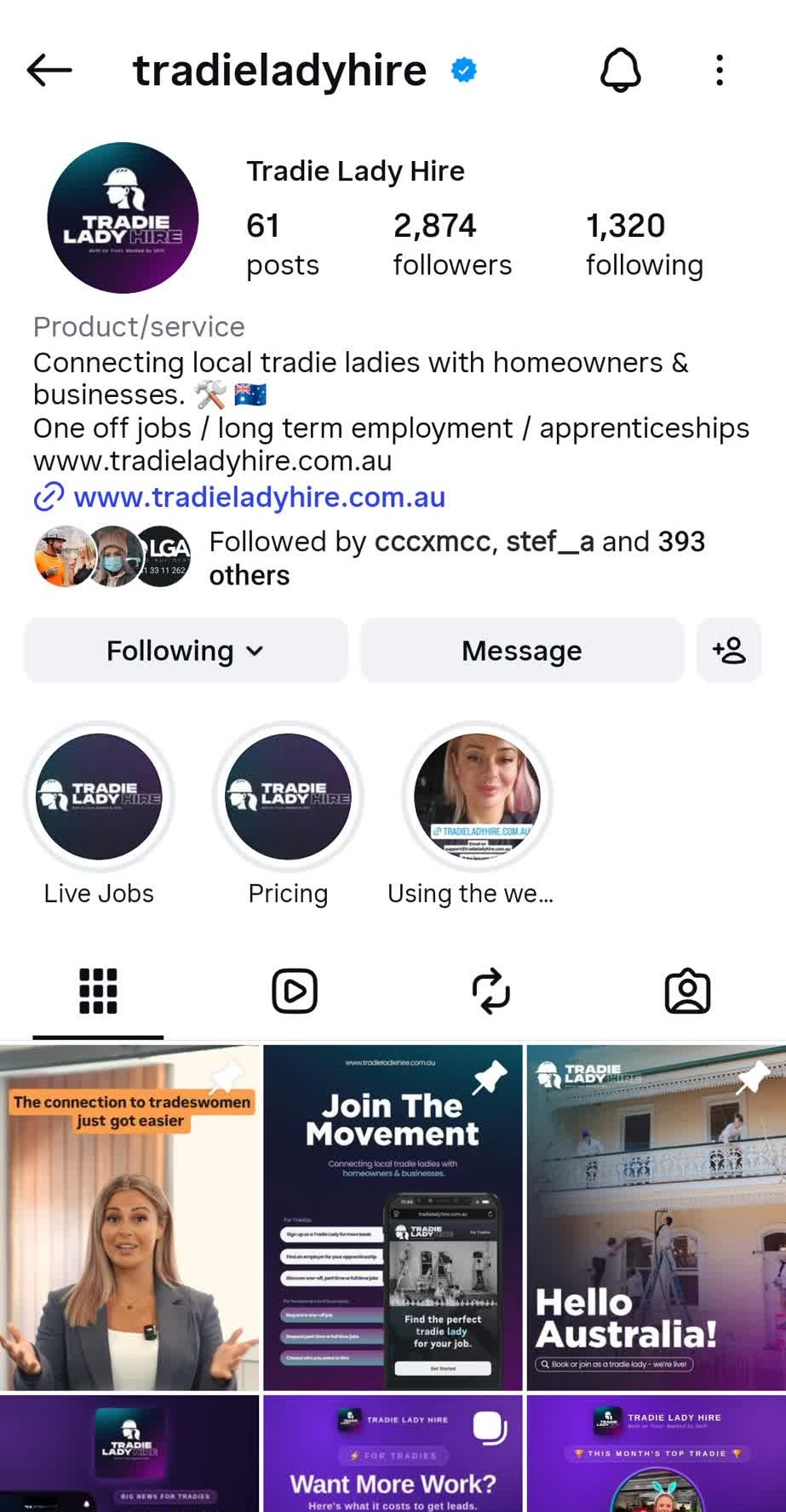 @tradieladyhire