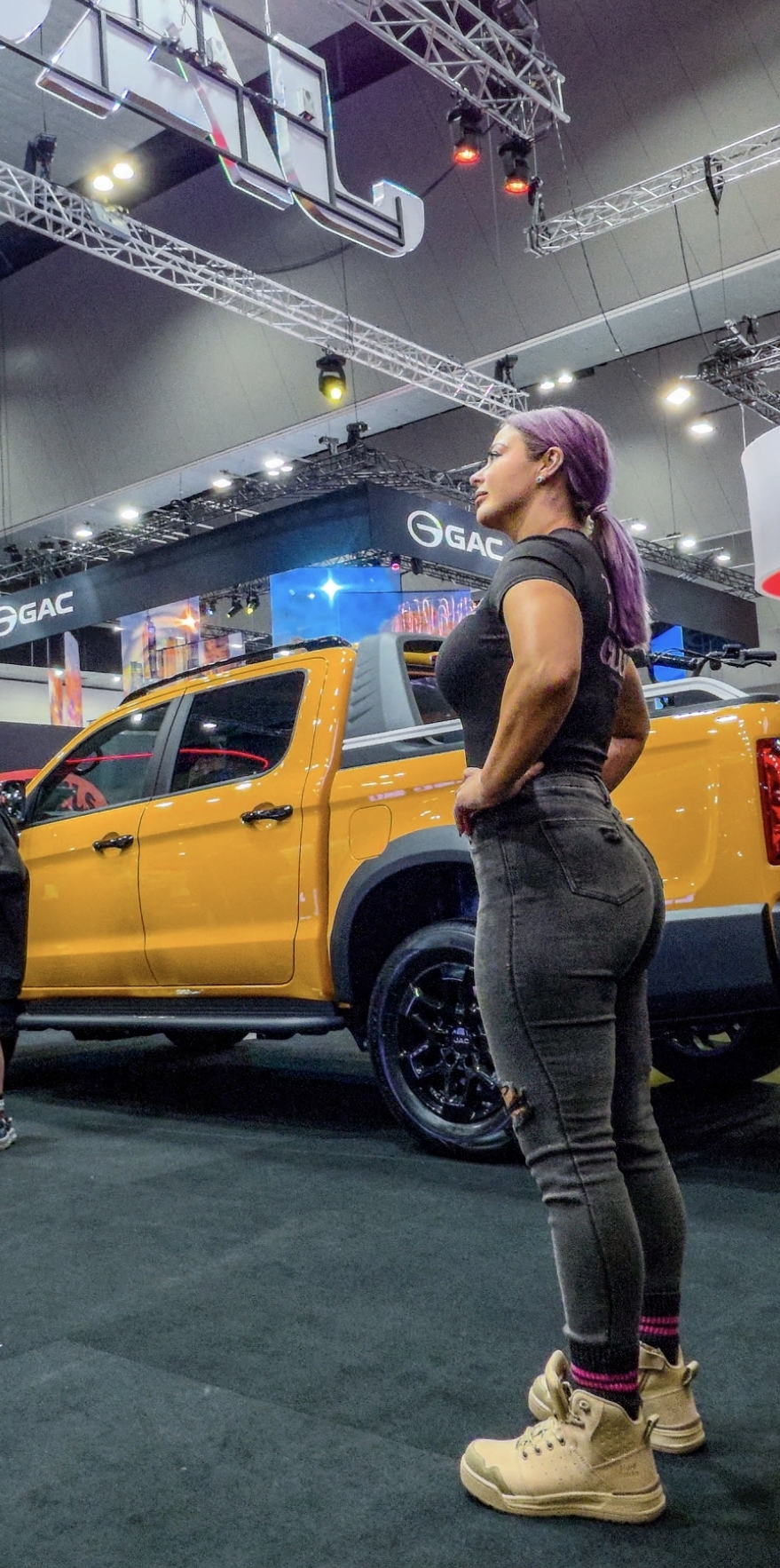 On the show floor